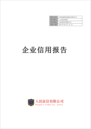 石家庄招*信用报告 政X采购信用报告 公共资源交易信用报告