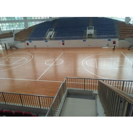 威海篮球馆木地板、睿聪体育、篮球馆木地板弹性结构安装施工