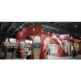 广州木艺展架特装展览厂家 木结构摊位搭建 铝型材展架安装