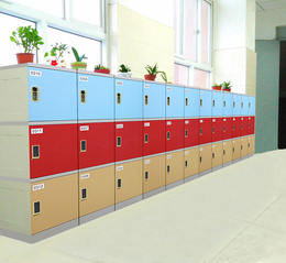 好柜子厂家全国供应校园新款ABS塑料书包柜教室环保书包柜