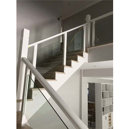 现代玻璃楼梯-杭州玻璃楼梯-杭州顺发楼梯定制(查看)