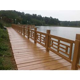顺安景观护栏供应-芜湖仿木栏杆-仿木栏杆设计