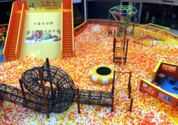 大型室内儿童游乐设备淘气堡商场百万海洋球场厂家
