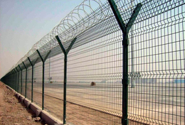 商丘市机场护栏网厂家报价边坡防护栅栏