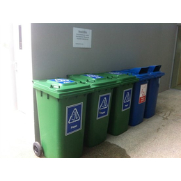 卫生间翻盖塑料垃圾桶、武汉塑料垃圾桶、祺峰缘公司(查看)