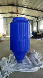 大锥型水塔 300升锥底塑料水箱 300公斤料斗形计量桶