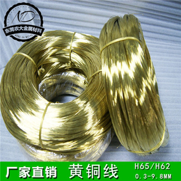 广东H62黄铜线 广东H65黄铜线 黄铜线生产厂家
