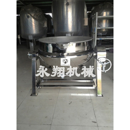 煮豆浆可倾搅拌夹层锅-永翔机械有限公司