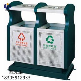 广东厂家*钢板垃圾桶勾臂垃圾桶钢木垃圾桶可送货可安装