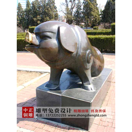 中正铜雕(多图)|园林动物雕塑|动物雕塑