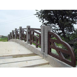 顺安景观护栏设计-铜陵仿木护栏-仿木护栏厂家