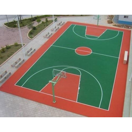 室外篮球场地面刷漆  篮球场地面翻新