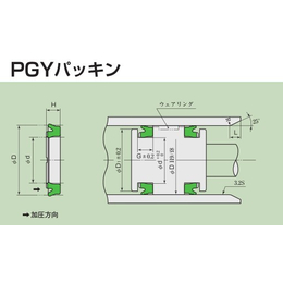 日本sakagami阪上PNY型和PGY型气缸密封圈