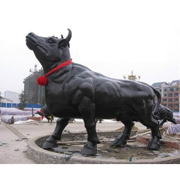 广场铜牛,铜牛雕塑 广场铜雕,广场铜*铜铸造