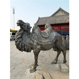 大型铜骆驼定做,恩泽雕塑,大型铜骆驼
