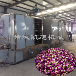 凯旭定制大型玫瑰花茶干燥机器 *连续烘干机