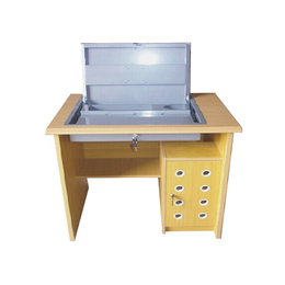 鄂州电教室电脑桌|博奥|翻转式电教室电脑桌