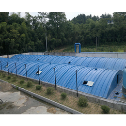 合肥鑫城生产厂家_玻璃钢污水池集气罩厂_滁州污水池集气罩