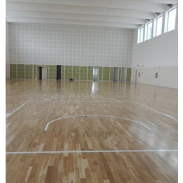 枫木篮球地板哪家好、洛可风情运动地板、篮球地板