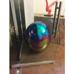 成都酒店室内电镀圆球雕塑 球型雕塑装饰工艺品