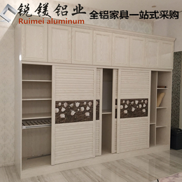 全铝家具橱柜柜体铝材 厨房柜门板定制 全铝橱柜型材现货批发