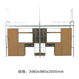 梅州学生双层铁床_旭达家具公司_学生双层铁床价格