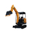 诺泰机械小挖机(多图)_小型挖掘机型号及价格_池州小型挖掘机缩略图1