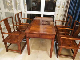 芜湖红木餐桌-名贵红古典红木-红木餐桌定制