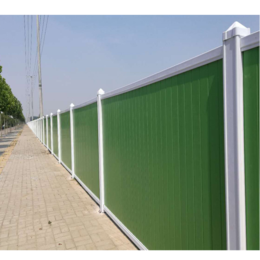 六安市建筑护栏 PVC围挡 彩钢围挡简易围挡移动围挡应有尽有