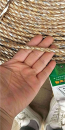 黄金绳铝箔纸塑料绳-洪汉制绳(在线咨询)-池州黄金绳