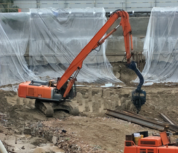 大型挖掘机-洲海机械租赁品种全-长臂大型挖掘机出租