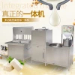 南京无锡大型豆腐机全自动设备 盛隆石磨原味豆腐机厂家*