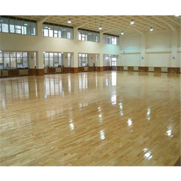 篮球馆木地板厂家价格、洛可风情运动地板、篮球馆木地板