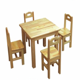 意德乐 60*60*50cm YDL-1031实木课桌*园实木家具实木课桌