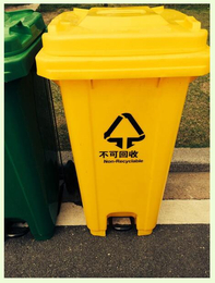康利环卫塑料制品(图)-钢木垃圾桶价格-苏州垃圾桶