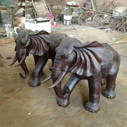 铜大象|欢迎来厂|玻璃钢铜大象