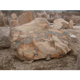 毛菇石 自然石设计 有聚有散使花木山石相得益彰
