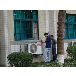 窗式空调安装_空调安装维修公司_新城花园空调安装