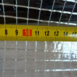 1cm厘米网格阻燃透明PVC夹网布缩略图