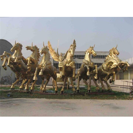 世隆雕塑公司-铜马雕塑定制