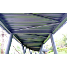 钢结构天桥实力承包、宏冶钢构质量服务、云浮钢结构天桥
