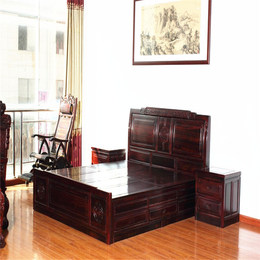大红酸枝|大红酸枝书桌1.6米|【鑫华红木家具】保质保量