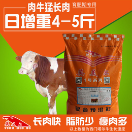 育肥牛产品价格 育肥肉牛预混料 育肥牛饲料配方