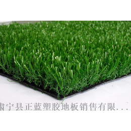 人造草坪价格多少多厚厂家*正蓝塑胶地板*  