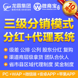 分销拼团系统开发三级分销系统  