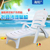 广东塑料户外家具沙滩椅 沙滩躺椅 休闲折叠桌椅图片尺寸缩略图1