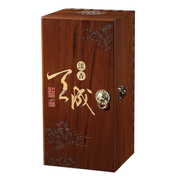 红酒木盒-木质包装盒价格，智合-红酒木盒包装