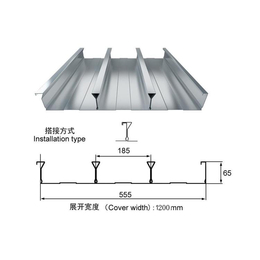 闭口楼承板YXB65-185-555型建筑压型钢板-上海乾浦缩略图