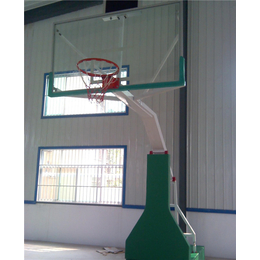 冀中体育公司|吉林液压篮球架|移动式仿液压篮球架