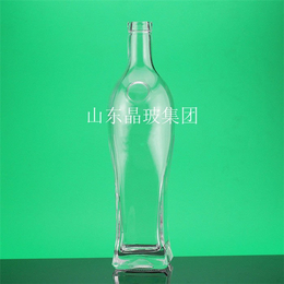 磨砂玻璃瓶厂-山东晶玻-玻璃瓶厂